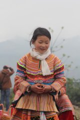 13-Flower Hmong girl